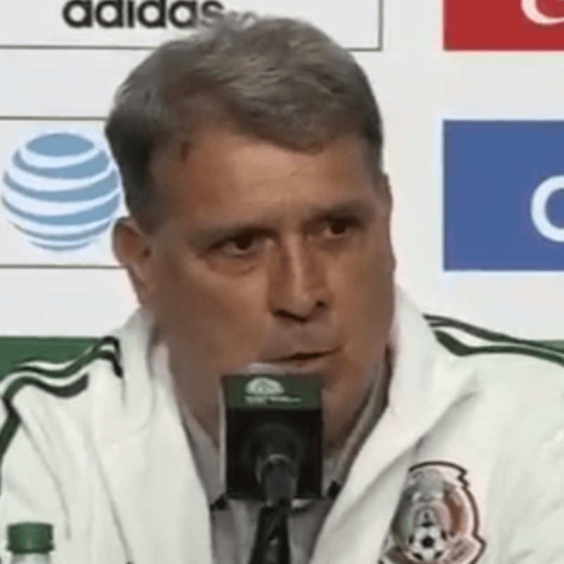 Martino, casi resignado: otra baja para México en la Copa Oro