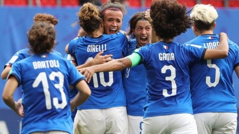 Jamaica vs. Italia por la Copa Mundial Femenina.