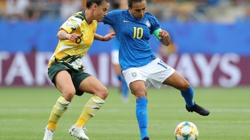Histórica: llegó el primer gol de Marta en el Mundial de Francia