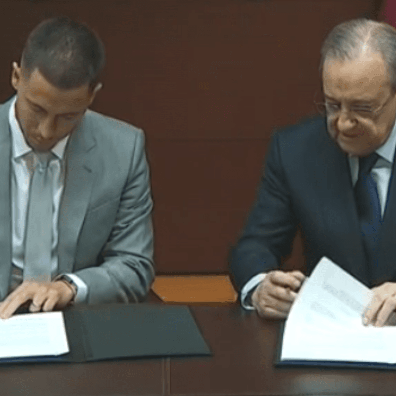 Real Madrid: ni a Cristiano le dio Florentino el abrazo que le dio a Hazard