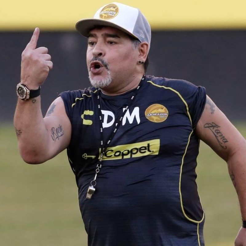 Lo confirmó su abogado: Maradona no seguirá en Dorados por problemas de salud