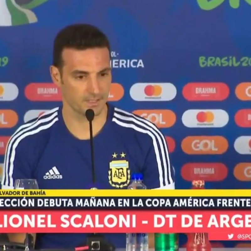 Scaloni le puso fin al misterio y confirmó los once de Argentina para enfrentar a Colombia