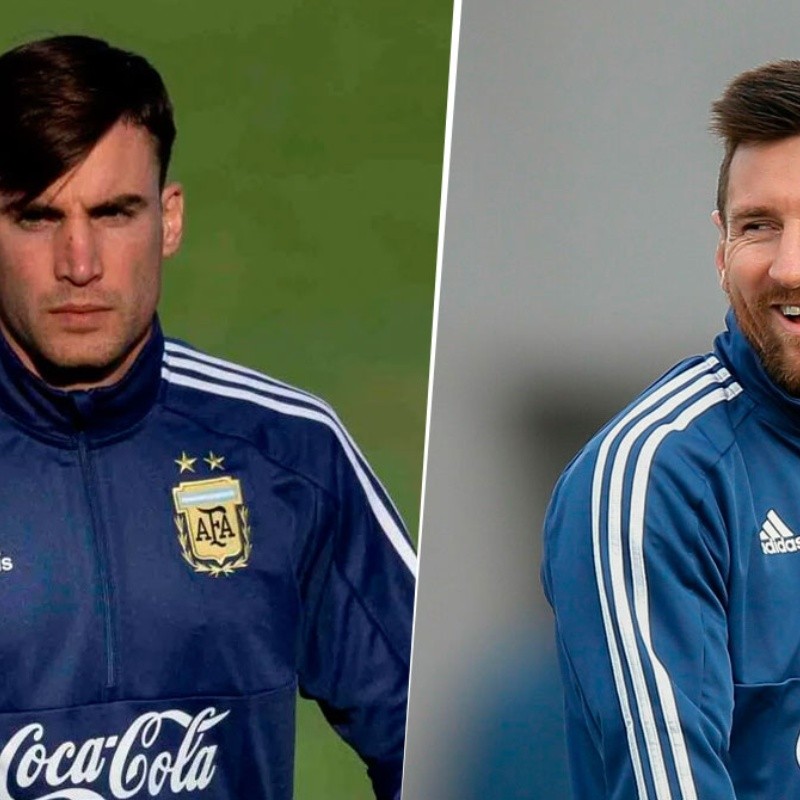 Tagliafico contó lo que más le impresiona de Messi en la Selección Argentina