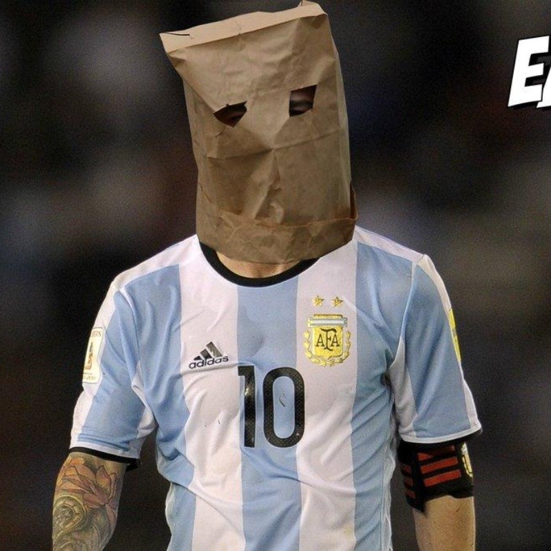 Los memes se burlan de la Selección Argentina y de Messi