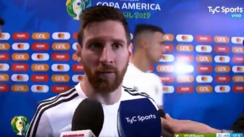 Este es el Messi que queremos: salió a dar la cara después de la derrota con Colombia