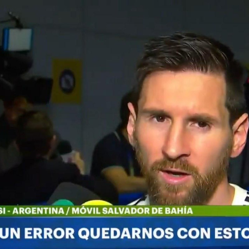 Lionel Messi se rindió ante Roger Martínez: "El zapatazo que mete es terrible"