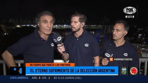 Oscar Ruggeri, contundente tras el partido.