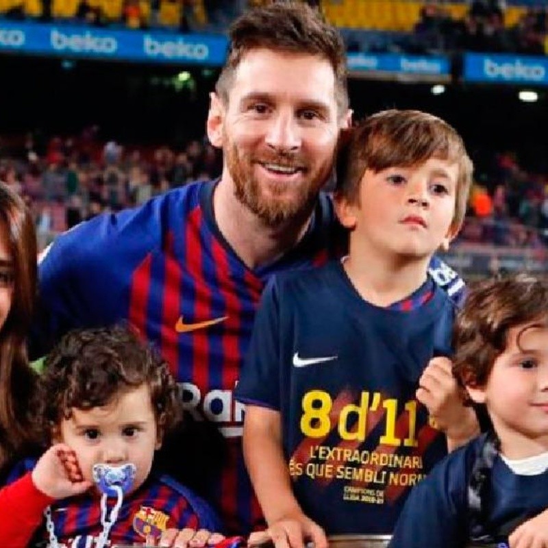 No podía faltar: Antonela Rocuzzo subió una foto hermosa por el día del padre y Messi la comentó