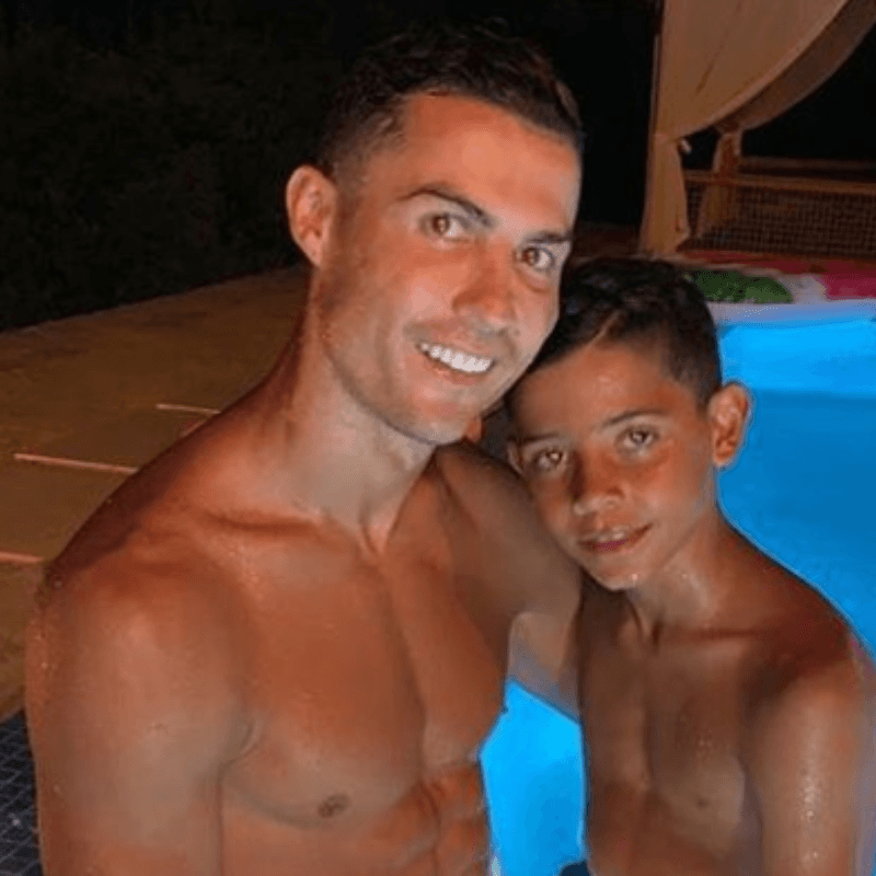 Es un tierno: se nos cayó la baba con el último mensaje de Cristiano Ronaldo a su hijo