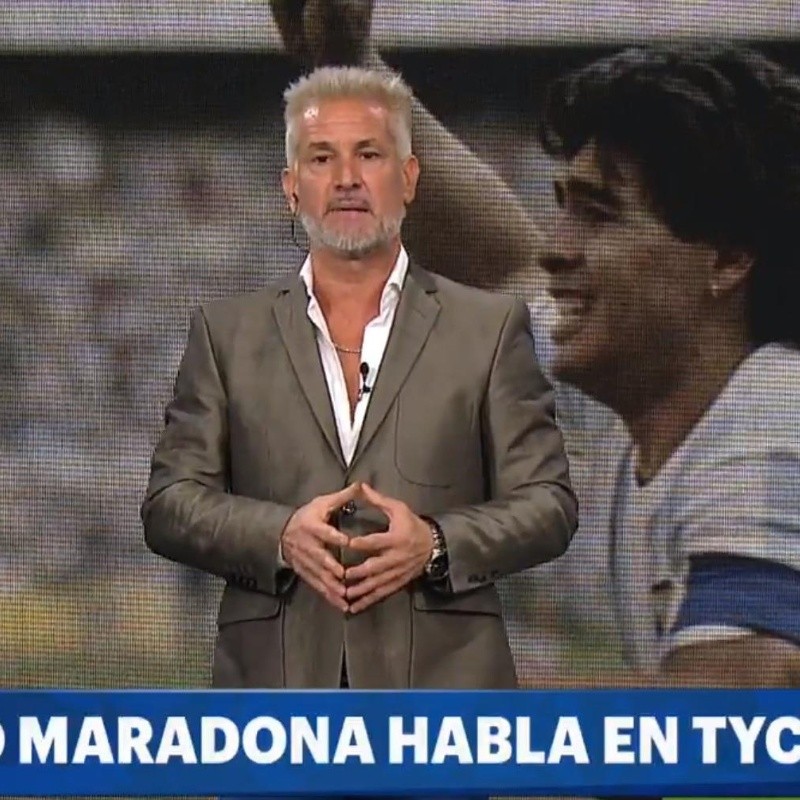 Las redes condenan a TyC Sports por el audio de Maradona pegándole a la Selección Argentina