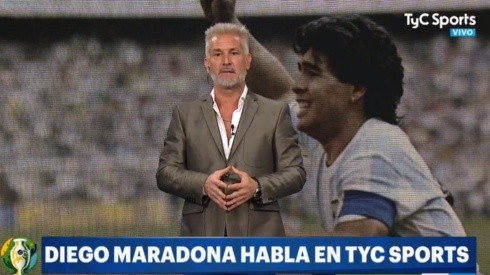 Las redes condenan a TyC Sports por el audio de Maradona pegándole a la Selección Argentina