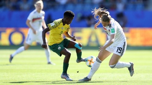 Sudáfrica vs. Alemania por la Copa Mundial Femenina.