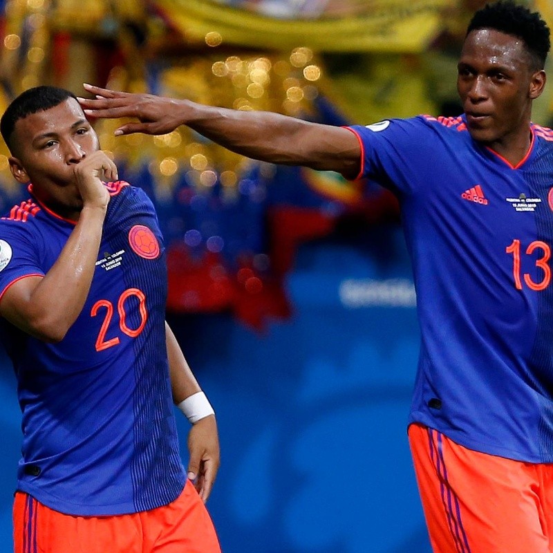 Yerry Mina se enojó con Wilmar Barrios y confesó qué le dijo en el juego contra Argentina