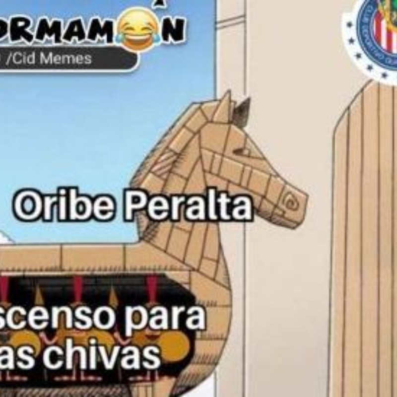 ¡Llegaron los memes de Oribe Peralta a Chivas!