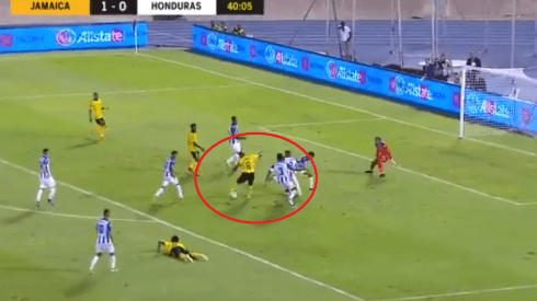 A puro tiki-taka: Jamaica tocó como el Barcelona y le marcó el 2-0 a Honduras
