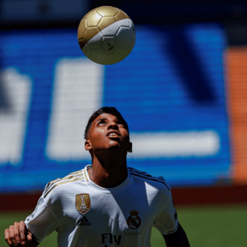 Real Madrid presentó a Rodrygo y casi que ninguneó a Neymar