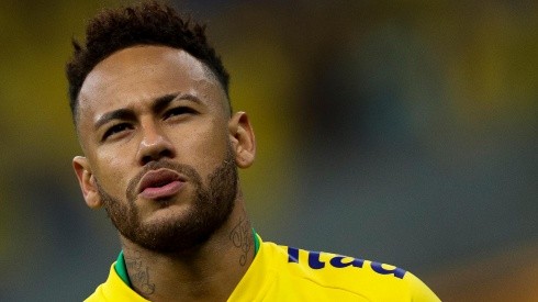 Foto de Neymar, jugador de Brasil.