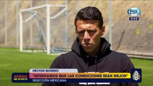 Héctor Moreno le dejó un mensaje a los que le dicen que no a la Selección México