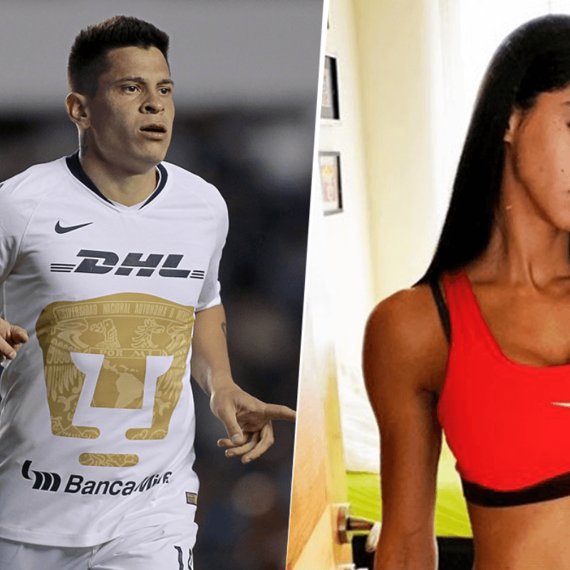 La novia de Iturbe se puso la camiseta de Paraguay para alentar a su pareja