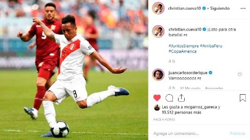 En la previa: jugadores peruanos comparten mensajes en sus redes