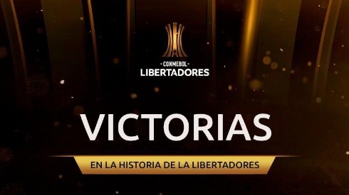 Conmebol publicó los equipos con más partidos ganados en la historia de la Libertadores