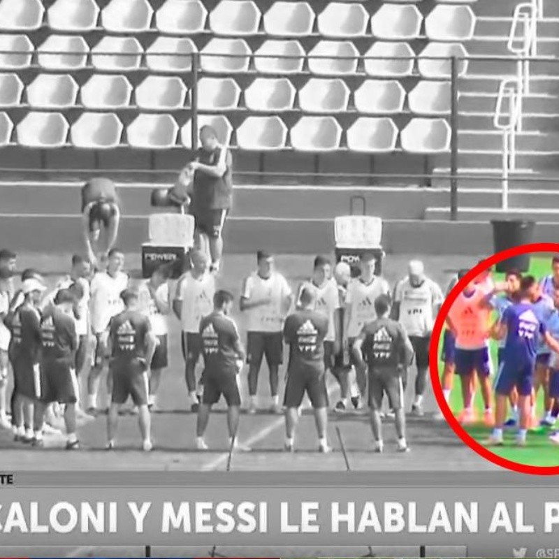 Messi y Scaloni cara a cara: el video de la reunión del plantel de la Selección Argentina