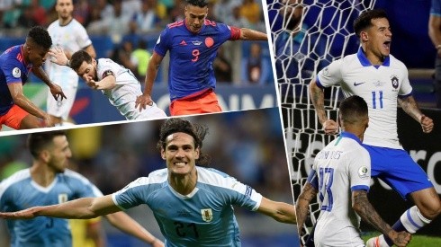 Copa América: Colombia y Uruguay los mejores, Brasil y Chile golean, Argentina desaparecida