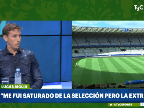 Lucas Biglia: "Extraño a la Selección Argentina"