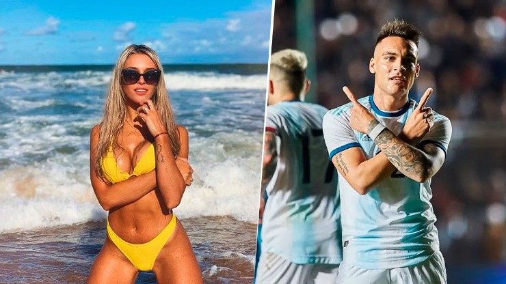 Hoy juega Lautaro Martínez y ella lo sabe: la foto de Agustina Gandolfo en Instagram