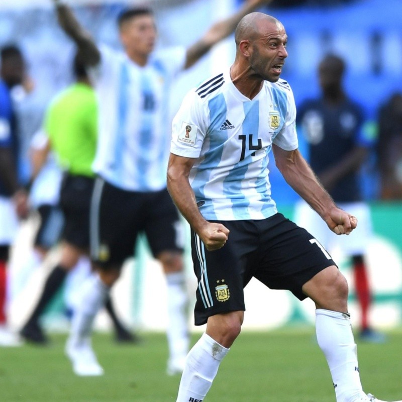 No podía faltar: la foto épica que subió Mascherano por el Día de la Bandera