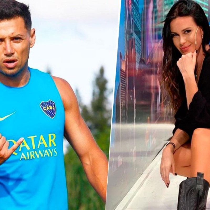 Re babosa: Mauro Zárate subió una foto entrenando y Natalie Weber le comentó