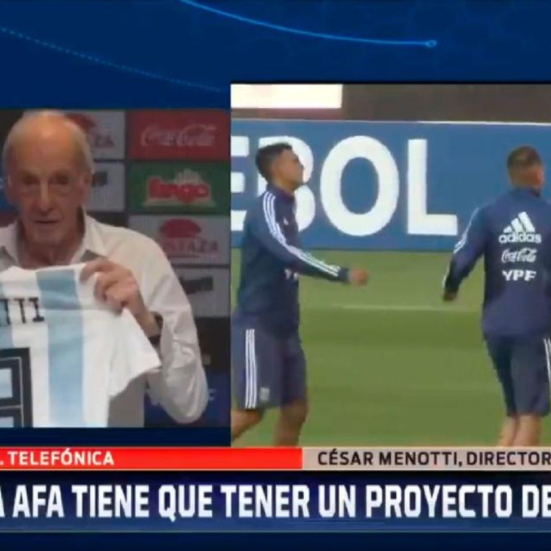 Menotti: "El proyecto empieza... después de la Copa América"