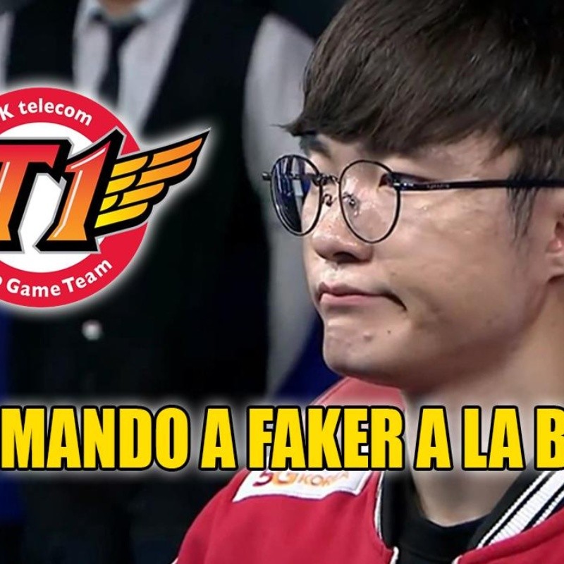 Faker bencheado y SKT vuelve a ser stompeado por Griffin ¡Se complica la clasificación a la Worlds!