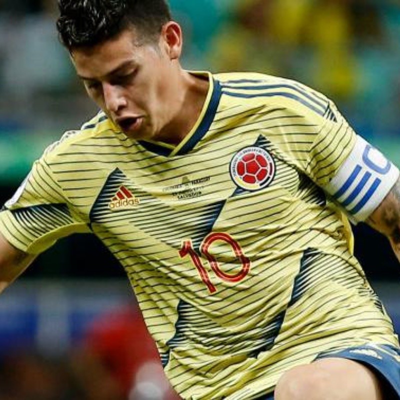 Problema a la vista: James Rodríguez no podrá usar el número 10 en el Napoli