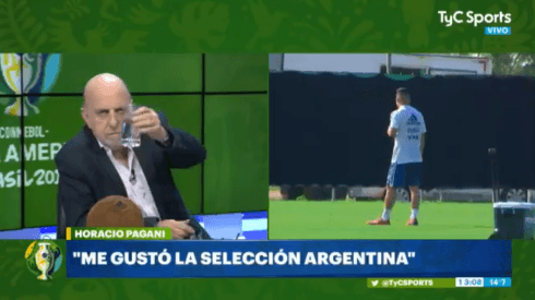 Arréglenlo con él: Pagani no dudó y aseguró que "Argentina gana la Copa América"