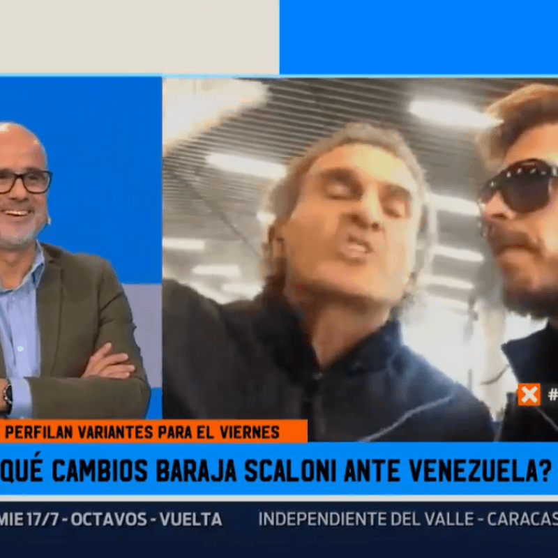 Ruggeri estaba hablando de los tiros libres, Vignolo se quiso meter y El Cabezón lo retó: "¡Callate!"