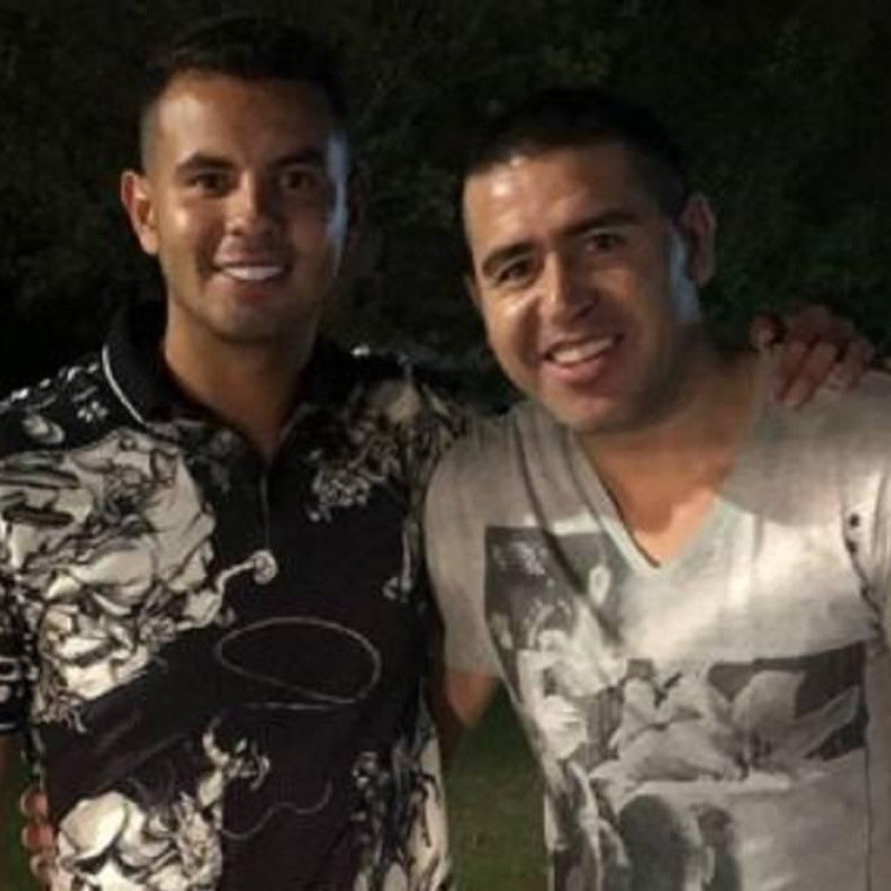 De un ex 10 de Boca a otro: Cardona saludó a Riquelme por su cumpleaños