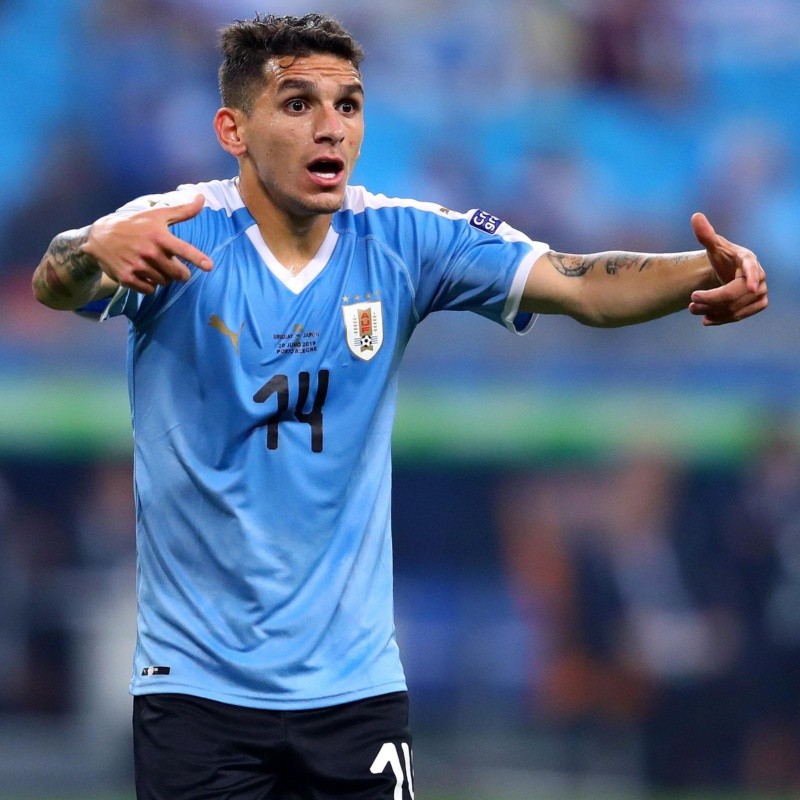 Lucas Torreira reveló que perdió tres kilos por el virus que lo afectó