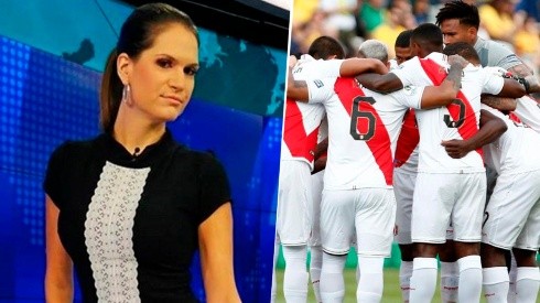 Lorena Álvarez también se sumó a las críticas  contra el equipo que dirige Ricardo Gareca
