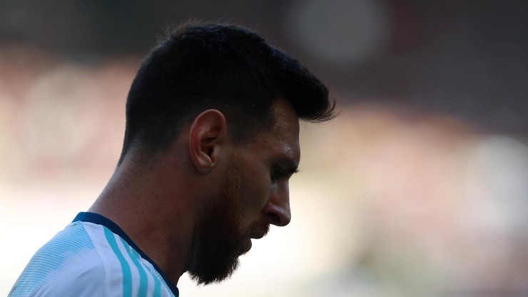 Messi espera mejorar en el partido ante Brasil.