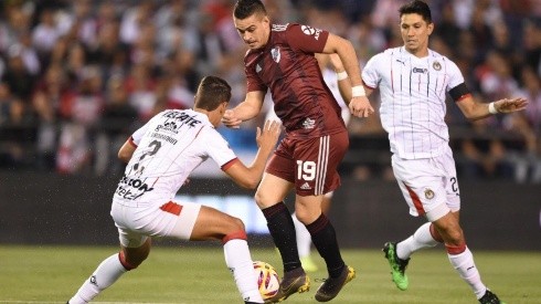 El colombiano Borré aumentó la cuenta para los argentinos antes del mediotiempo en San Diego