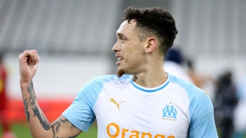 Lucas Ocampos en Olympique de Marsella.