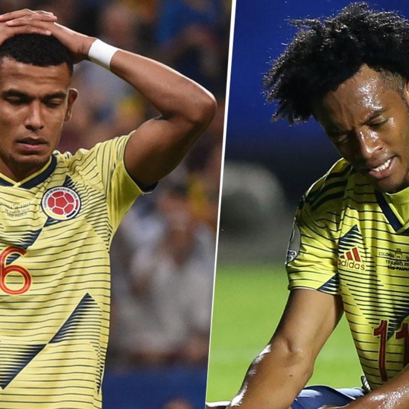 Cuadrado explicó por qué Tesillo pateó el último penal de la serie ante Chile