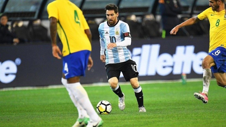 Argentina vs. Brasil por la Copa América.