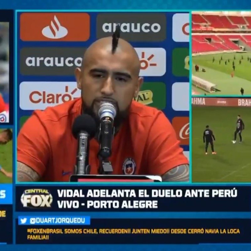 Vidal reveló la frase de Rueda que los motivó para luchar por la Copa América