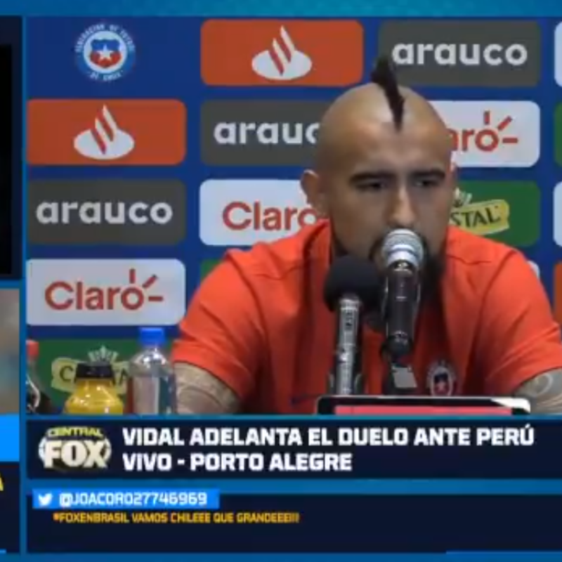 Siempre un crack: ¡las palabras que le dedicó Arturo Vidal a William Tesillo!