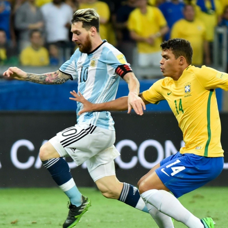 Hoy juega Argentina frente a Brasil: horario, formaciones y más