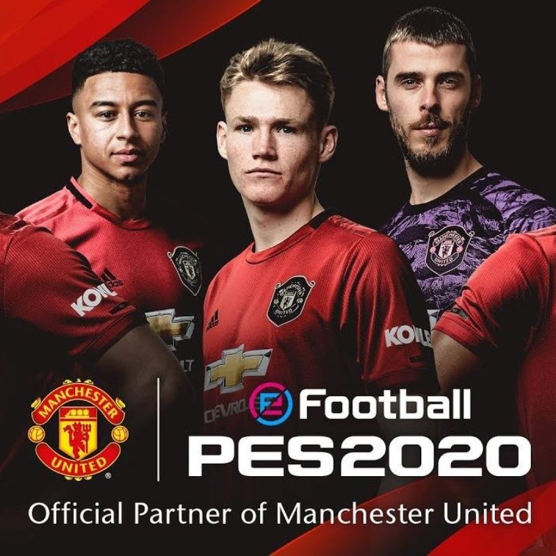 Manchester United estará licenciado en el PES 2020