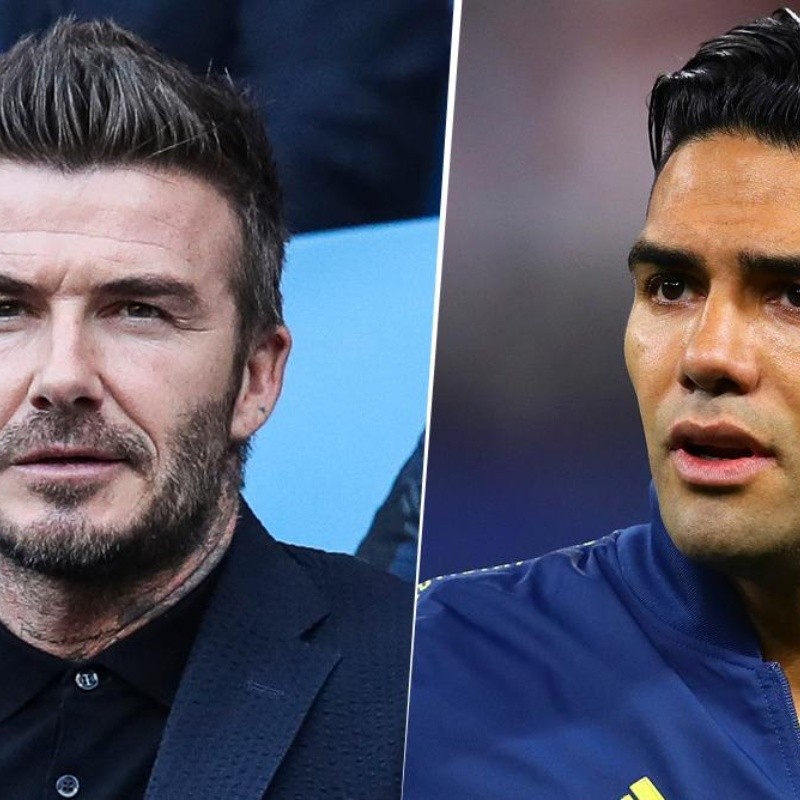 Los guiños en Instagram que vinculan a Falcao con la familia Beckham