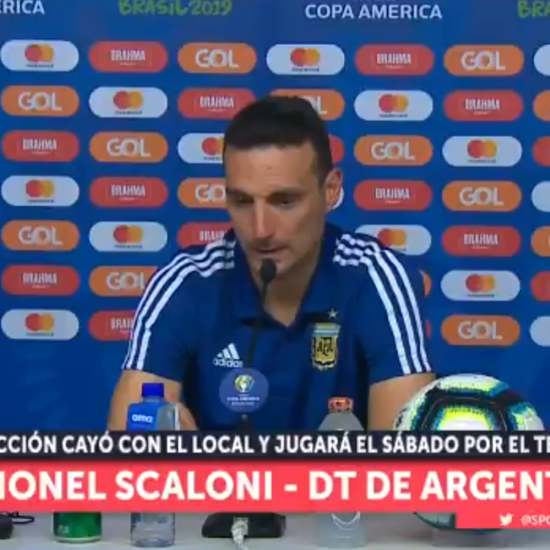 Scaloni: "Este grupo siente la camiseta como nadie"